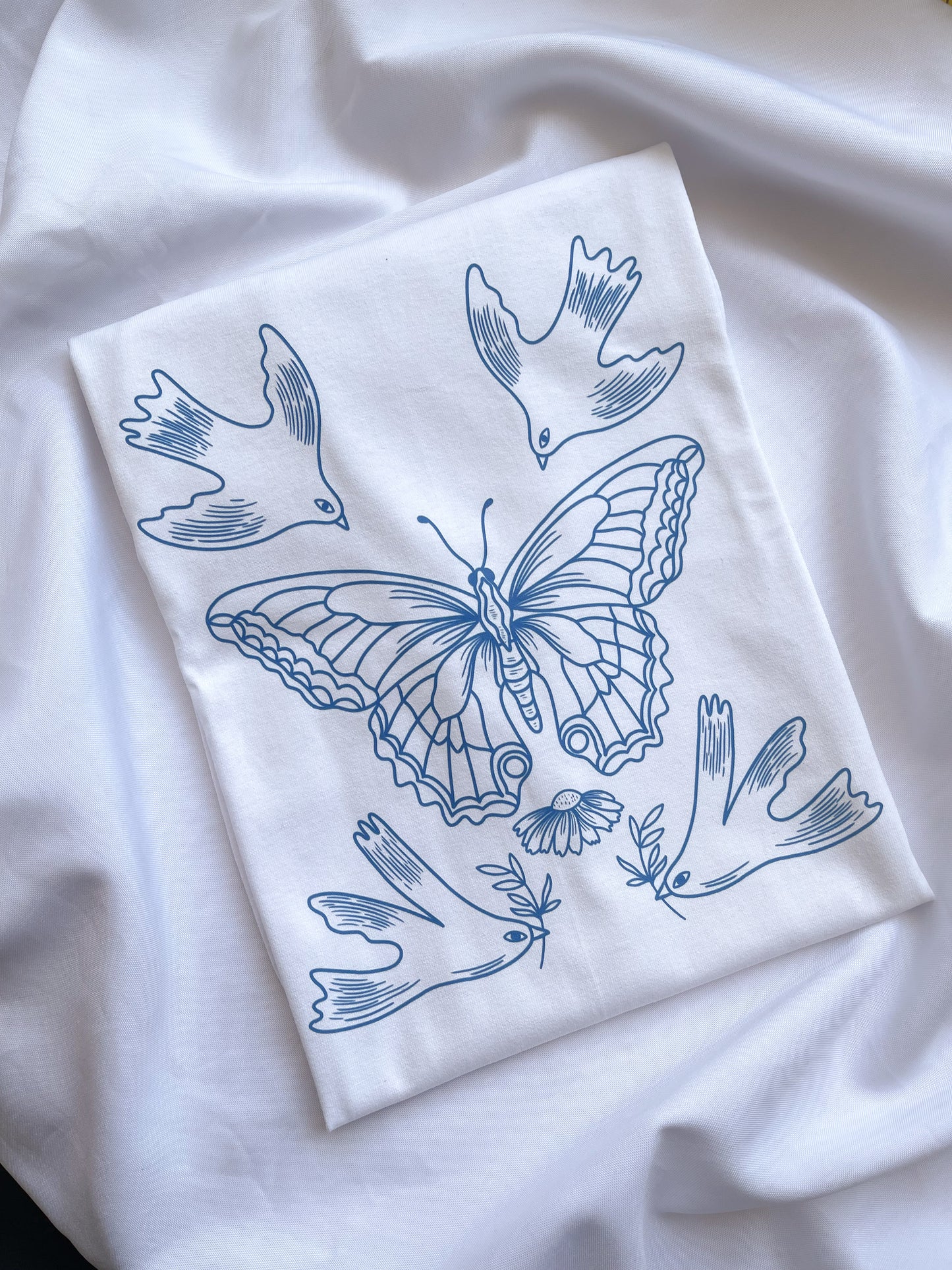 PLAYERA BUTTERFLY