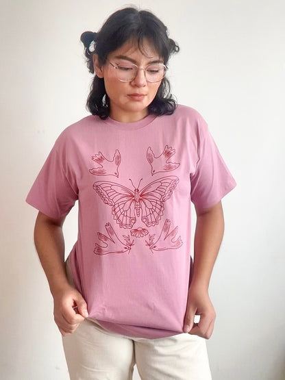 PLAYERA BUTTERFLY